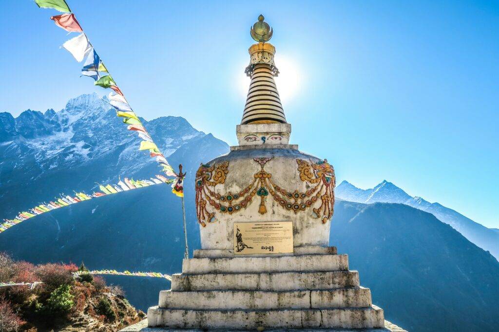Stupa, Namche Bazaar, Nepal